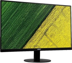 Acer SA270A, 27'' Full HD, AMD FreeSync™, 4ms, 75Hz, 100M:1 ACM, 250 nits, IPS LED ZeroFrame EcoDisplay Monitör, VGA, HDMI, Siyah, UM.HS0EE.A01 - 1