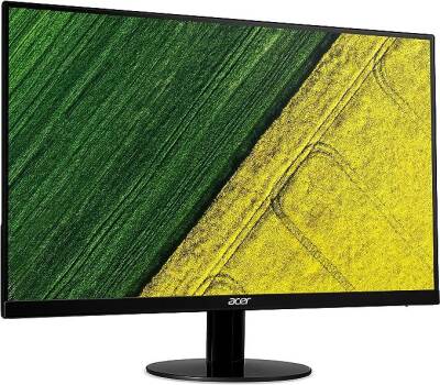 Acer SA270A, 27'' Full HD, AMD FreeSync™, 4ms, 75Hz, 100M:1 ACM, 250 nits, IPS LED ZeroFrame EcoDisplay Monitör, VGA, HDMI, Siyah, UM.HS0EE.A01 - 1