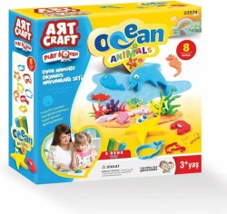 Art Craft Okyanus Hayvanları Hamur Set 150 gr - 4