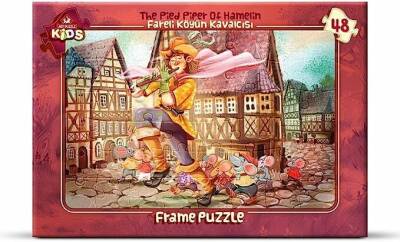 Art Puzzle Fareli Köyün Kavalcısı 48 Parça Frame Çocuk Puzzle - 1