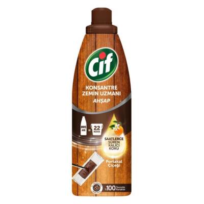 Cif Konsantre Zemin Uzmanı Ahşap Portakal Çiçeği 895 ml - 1