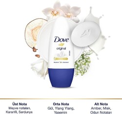 Dove Original Kadın Roll-On Deodorant 50 ml - 4