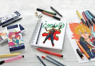 Faber-Castell Pitt Artist Pen Manga 6lı set, Kaoiro - 2