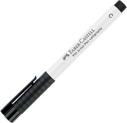 Faber-Castell Pitt Kaligrafi Kalemi Beyaz, C (5188167501) - 1