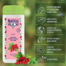 Le Petit Marseillais Organik Frenk Üzümü ve Nane Duş Jeli 400 ml - 4