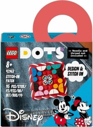 LEGO® DOTS ǀ Disney Mickey Fare ve Minnie Fare Dikilebilir Kare Parça 41963 - 8 Yaş ve Üzeri Yaratıcı Çocuklar için Kendin Yap El Sanatları Seti (95 Parça) - 2