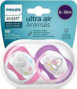 Philips Avent Ultra Air Emzik 6-18 Ay, Kız (SCF080/08) - 1