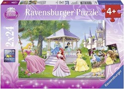 Ravensburger Wd Büyülü Prensesler 2X24P Puzzle 88652 - 1