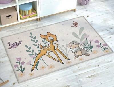 Taç Zorlu Lisanslı Çocuk Halısı Bambi Baby 80X120 cm - 1