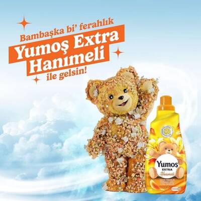 Yumoş Extra Konsantre Yumuşatıcı Hanımeli 1440 ml 60 Yıkama  - 4