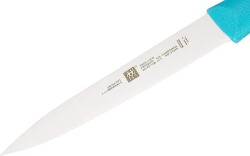 Zwilling Twin Grip Soyma Doğrama Bıçağı, 10 Cm, Mavi - 2